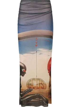 GCDS Creatures tulle skirt