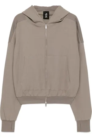 THOM KROM Waffle-effect hoodie