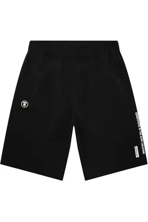 A Bathing Ape Logo-patch bermuda shorts