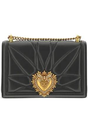 Dolce & Gabbana Large Devotion quilted shoulder bag