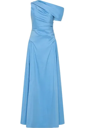 RACHEL GILBERT Asymmetric draped gown