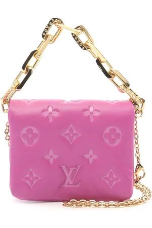LOUIS VUITTON 2021-2024 Monogram Embossed Coussin belt bag