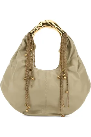 Chloé Leather Twisted Shell shoulder bag