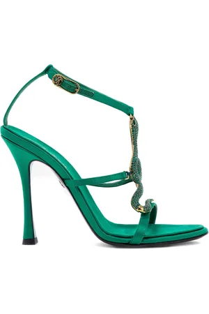 Roberto Cavalli Satin sandals
