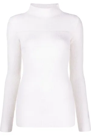Msgm Mock-neck knitted top
