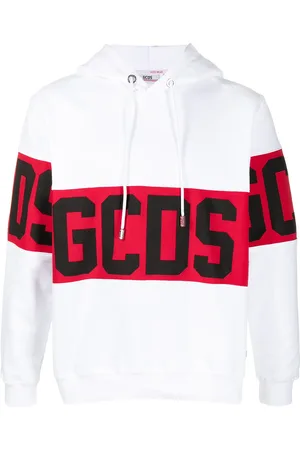 GCDS Logo print hoodie