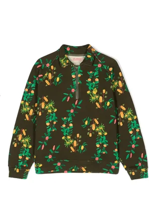 The Animals Observatory Seahorse zip-up sweatshirt