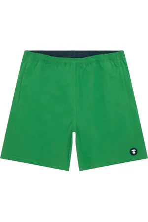 A Bathing Ape Logo-patch shorts
