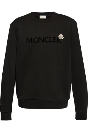 Moncler Flocked-logo cotton sweatshirt