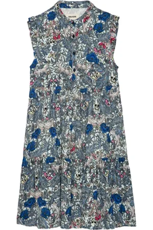 Zadig & Voltaire Karolina floral-print tiered dress