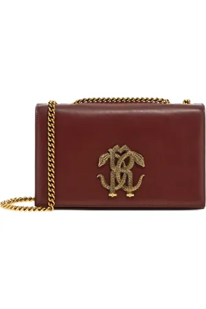 Roberto Cavalli Leather shoulder bag
