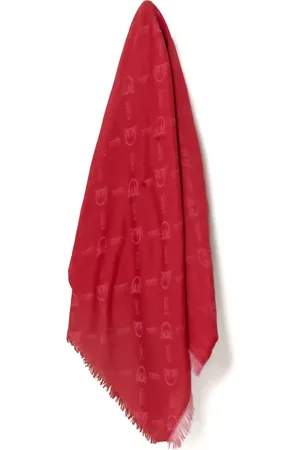 Pinko Logo-jacquard scarf