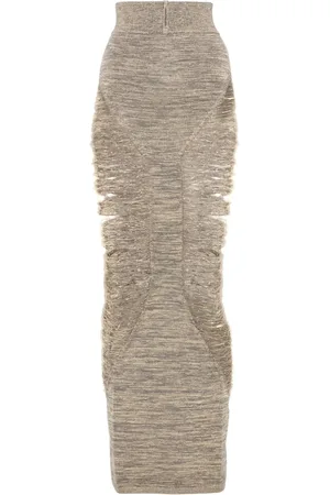 Rick Owens Pillar maxi skirt