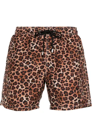 MC2 SAINT BARTH Gustavia animalier-print swim shorts