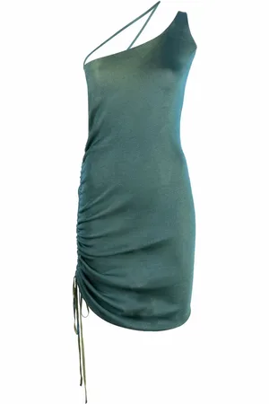 Isa Boulder Reversible asymmetric knitted dress