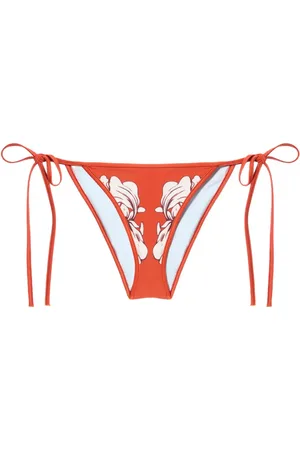 La DoubleJ Floral-print bikini bottoms