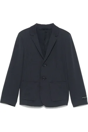 Emporio Armani Textured-finish blazer