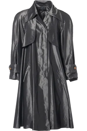 CHANEL Satin trench coat