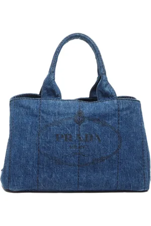 Prada 2000-2020 Canapa Denim M tote bag