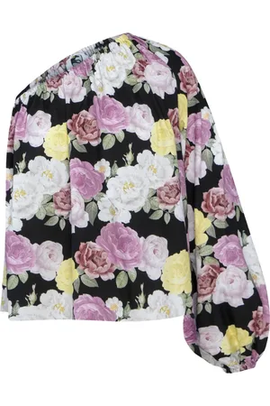 Sleeper One-shoulder blouse