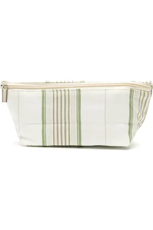AMIR SLAMA Striped make up bag