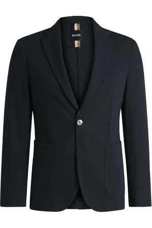 HUGO BOSS Cotton-blend blazer