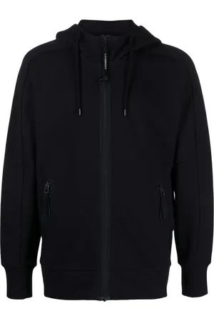 C.P. Company Goggles-detail zipped-up hoodie