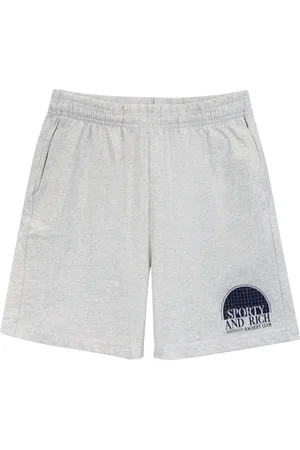 Sporty & Rich Racquet Club logo-print shorts