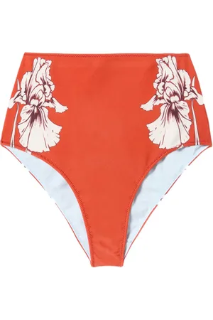 La DoubleJ Floral-print bikini bottoms
