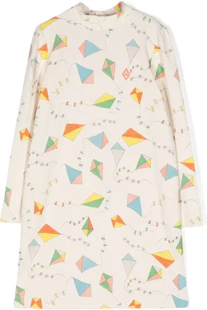The Animals Observatory Bug Kids cotton dress