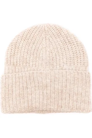 Brunello Cucinelli Mélange ribbed-knit beanie