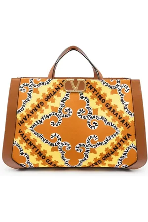 VALENTINO GARAVANI VLogo bandana-print tote bag