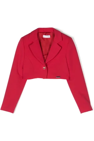 MONNALISA Single-breasted cropped blazer