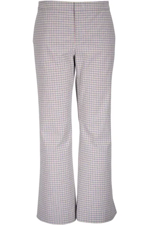 Vince Checked trousers
