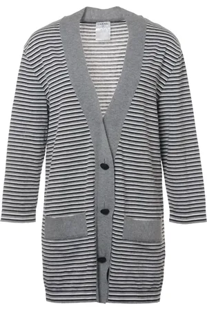 CHANEL Striped cardigan