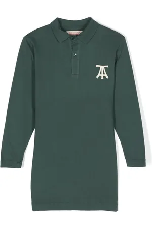 The Animals Observatory The Dragon logo-print dress