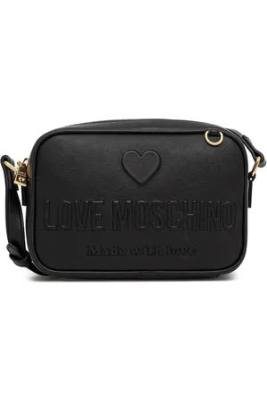 Moschino Logo-embossed crossbody bag