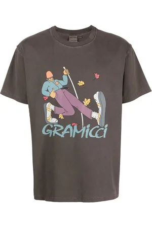 Gramicci Graphic-print cotton T-shirt