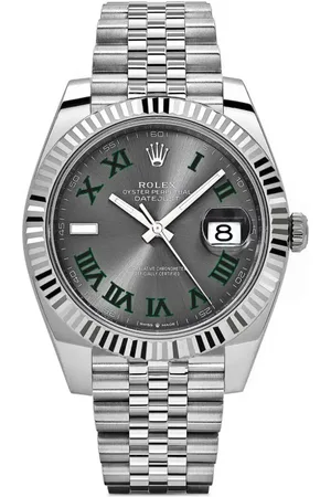 Rolex 2022 pre-owned Datejust Wimbledon 41mm