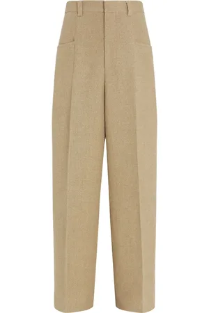 Ermenegildo Zegna M??lange linen trousers