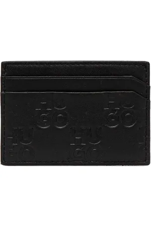 HUGO BOSS Logo-debossed wallet