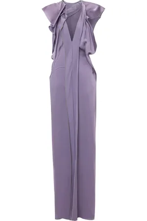 Victoria Beckham V-neck draped dress