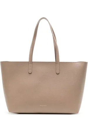 Mansur Gavriel Embossed-logo detail tote bag