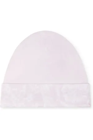 VERSACE Barocco-print cotton-blend beanie