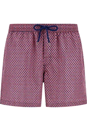 Boggi Milano Geometric-print swim shorts
