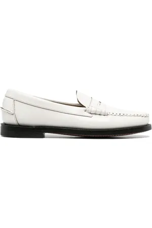 SEBAGO Dan penny-slot flat leather loafers