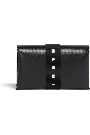 Marni Logo-strap trifold wallet