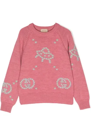 Gucci Intarsia-knit wool jumper