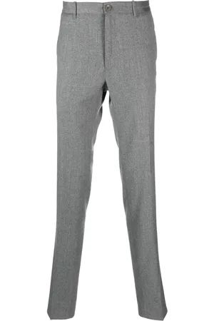 Incotex Slim-cut virgin-wool trousers