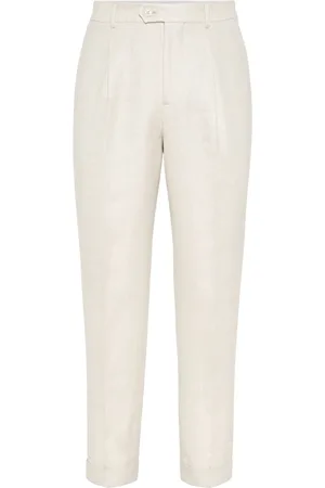 Brunello Cucinelli Pleat-detailing tailored trousers